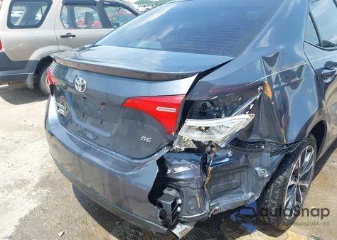 2017 Toyota Corolla Se from USA, damaged, VIN 2T1BURHE4HC844352